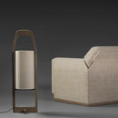 Axyaa Solid Wood Table Lamp - Japanese Wabi-sabi Style Minimalist Bedroom Living Room Decor