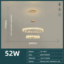 Axyaa Italian Luxury Crystal Chandelier - Designer Simplicity for Villa Dining