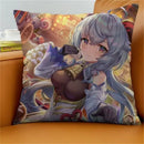 Axyaa Gan Rain Anime Cushion Cover for Stylish Home Decor