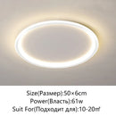 Axyaa Modern Gold/Black LED Ceiling Light for Home Lighting
