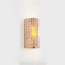 Axyaa Wabi Sabi Stone Wall Light: Elegant Home Bedside Decor Lamp for Living Room