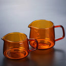 Axyaa Glass Tea Mug with Spout, Heat-Resistant, Solid Color Home Tableware