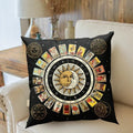 Axyaa Astrology Tarot Throw Pillow Cover for Sofa Bedroom Car