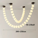 Axyaa LED Chandeliers for Modern Home Decor and Dining Room Lighting