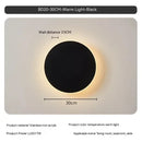 Axyaa LED Touch Sensor Wall Lamp - Modern Minimalist Style for Bedroom, Staircase, Porch