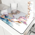 Axyaa Princess Queen Cake Kitchen Absorbent Mat, Antiskid & Quick-Drying