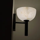 Axyaa Marble Wall Lamp: Modern Wabi-Sabi Style Luxury Bedroom Lighting