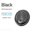 Axyaa 90oz PET Black American Coffee Party Cup - Customizable Takeaway Cup