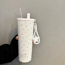 Axyaa Stainless Steel Insulated Tumbler Water Bottle for Girls