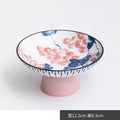 Axyaa High Foot Pastry Plate - Elegant Tea & Fruit Plate for Home