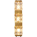 Axyaa Crystal Wall Lamp: Luxury Glass Lighting for Bedroom, Living Room, Staircase & Aisle