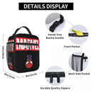 Axyaa Spider-Man Insulated Lunch Bag: Portable Cooler for School and Office