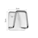 Axyaa Stainless Steel Kitchen Organizer Rack for Sink Sponges, Brushes, and Spatulas