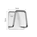 Axyaa Stainless Steel Kitchen Sink Organizer Shelf Holder Rack for Sponges & Utensils