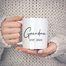 Axyaa Grandma Nutritional Facts Mug - Best Grandma Gift