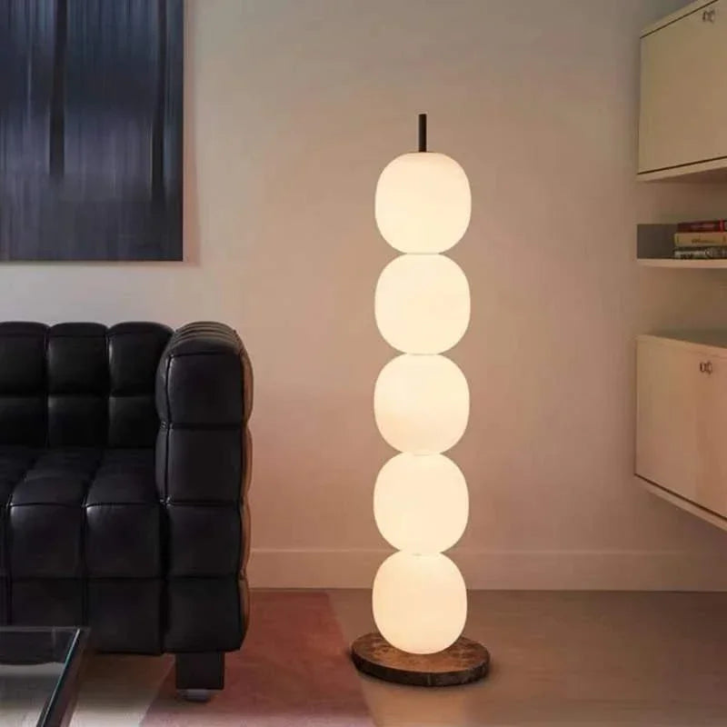 Axyaa Nordic LED Floor Lamp Modern Fashion Tomatoes on Sticks Standing Light