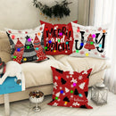 Axyaa Snowflake Christmas Tree Luminous Pillowcase