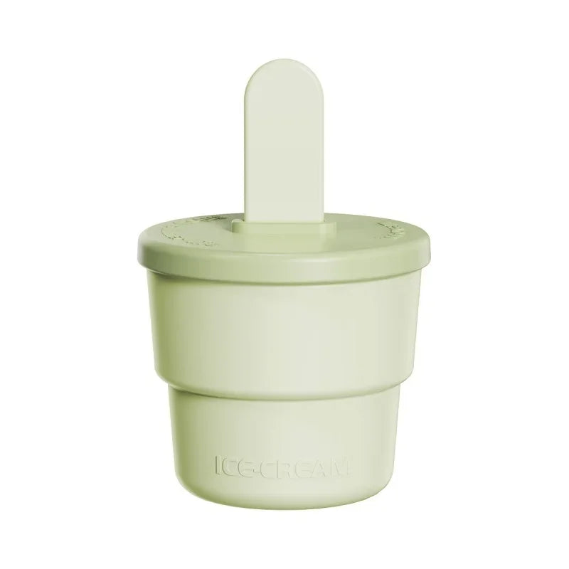 Silicone Popsicle Mold with Sticks by Axyaa - Kid-Friendly Ice Cream Maker