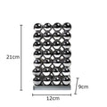 Axyaa Modern Geometric Stacked Vase Set for Chic Floral Arrangements