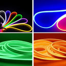 Axya 12V Neon Light Strip LED SMD 2835 Waterproof Flexible Outdoor Advertising Decoration