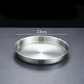 Axyaa Stainless Steel Shallow Tray: Multi-Function Kitchen Storage Tray