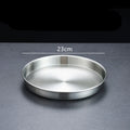 Axyaa Stainless Steel Shallow Tray: Multi-Function Kitchen Storage Tray