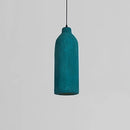 Axyaa Bottle-Shaped Green Chandelier: Small Fresh LED Light for Home, Clothing Room, or Restaurant