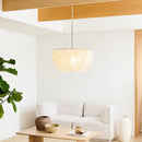 Shell Pendant Lights Luxury by Axyaa: Modern Ceiling Main Light for Living Room, Bedroom, or Restaurant.