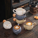 Axyaa Hedgehog Ceramic Coffee Cup 280ML