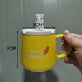 Axyaa Cartoon Ceramics Mug: Cute Coffee Milk Tea Cup Drinkware Gift