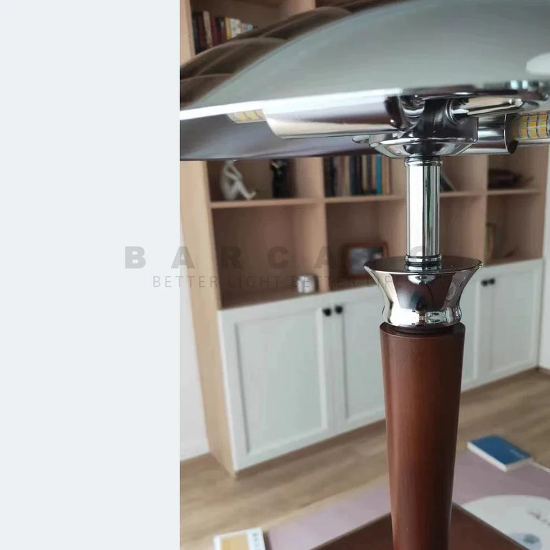 Wooden Walnut Table Lamp Floor Lamp for Home Decor E14 Lighting by Axyaa