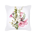 Axyaa Modern Flowers Printed Cushion Cover 45x45cm - Nordic Spring Farmhouse Decor