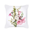Axyaa Modern Flowers Printed Cushion Cover 45x45cm - Nordic Spring Farmhouse Decor
