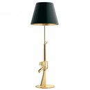 Axyaa Gun Lampshade Floor Lamps - Stylish LED Fixtures for Bedroom, Living Room, and more