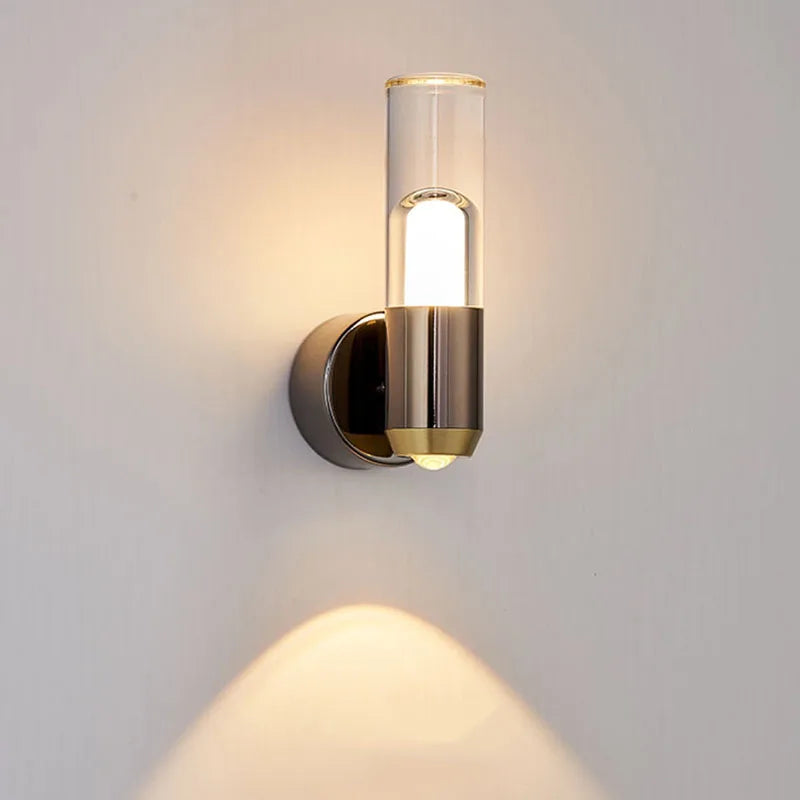 Axyaa Rotatable Minimalist Wall Lamp for Bedroom and Living Room