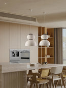 Axyaa Stone Chandelier: Trendy LED Art Lighting for Restaurants and Homestays