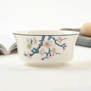 Axyaa 5-inch Bone Golden Bell Large Rice Bowl Noodle Bowl