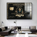 Axyaa Street Wolf Wall Picture Mural Lamp for Financial Tycoon Decor
