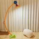 Axyaa Geometric Floor Lamp: Colorful & Playful Lighting for Kids Room or Living Room