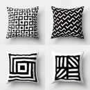 Axyaa Geometric Art Pillowcase - Home & Car Decor, Office & Living Room Accessory