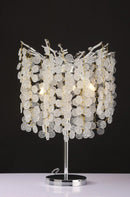 Axyaa Nordic Luxury Crystal LED Floor Lamp for Living Room, Bedroom & Sofa
