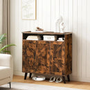 Axyaa 3-Door Shoe Cabinet: Entryway Storage Organizer, 39.4" Tall Freestanding