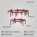 Axyaa Modern U-shaped Chandelier for Restaurant Bar Bedroom Living Room