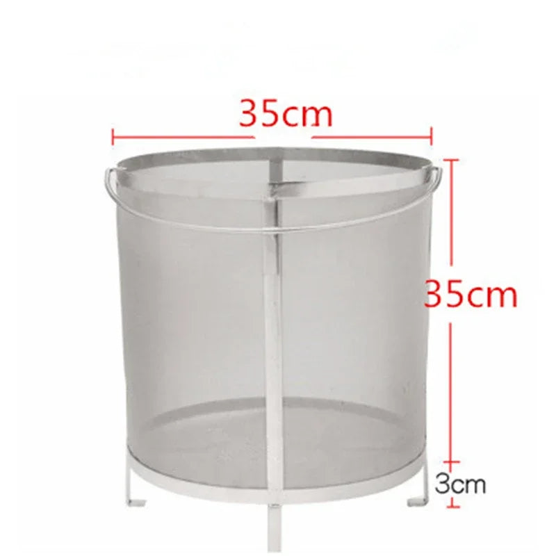 Axya Stainless Steel Brew Filter Basket Strainer - Homebrew Barware Tool