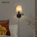 Axya Swing Arm LED Wall Lamp for Bedroom Living Room Study Stairway Aisle