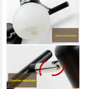Axyaa Glass Wall Sconce Retro Lamp for Bathroom, Bedroom, or Barber Shop