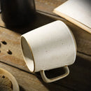 Axyaa Retro Ceramic Mug, Nordic Style Coffee Cup, Coarse Pottery, 375ml