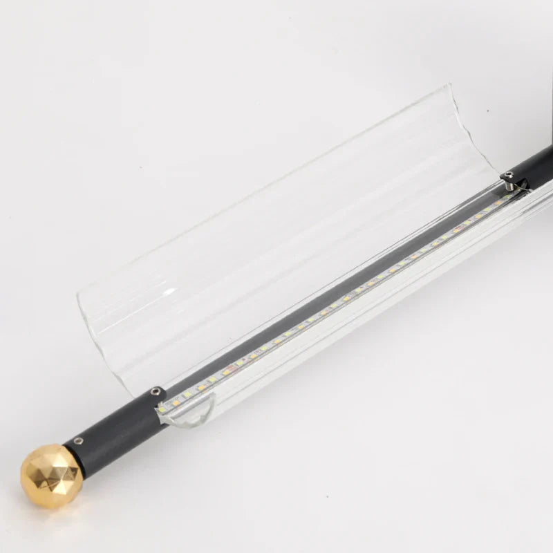 Axyaa Black Aluminium LED Wall Light 40CM for Home Decor & Ambiance