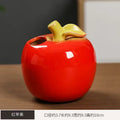 Axyaa Fruit Vase Series: Dragon Fruit Orange Mango Ceramic Vase for Living Room Decor