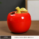Axyaa Fruit Vase Series: Dragon Fruit Orange Mango Ceramic Vase for Living Room Decor